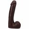 Фалоімітатор Doc Johnson The Realistic Cock ULTRASKYN - 9 Inch with Balls Chocolate