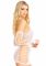 Мінісукня Leg Avenue Mini dress and matching gloves White One Size