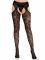 Колготки Leg Avenue Cross Hatch Floral Lace Suspender Hose One Size