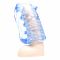Мастурбатор Fleshlight Fleshskins Grip Blue Ice, надійна фіксація на руці, відмінно для пар та мінета