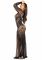 Сукня з довгим рукавом Leg Avenue Lace and Net Bodycon Gown One Size, Black