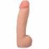 Фалоімітатор Doc Johnson The Realistic Cock ULTRASKYN - 12 Inch Hung with Balls Vanilla