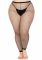 Колготки без стопи Leg Avenue Industrial Net footless tights, 1X/2X, чорні, в сітку