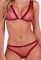 Комплект Passion BELISSANA SET burgundy XL