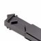Регульована шльопалка LOCKINK Adjustable Slapper for Impact Play, чорна, натуральна шкіра