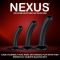 Набір дилдо Nexus Dilating Set (17 см, 15 см, 12,5 см)