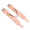 Поножі Liebe Seele Dark Candy Pink Ankle Cuffs, знімний ланцюжок