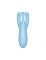 Кліторальний смарт-вібратор Satisfyer Threesome 4 Blue з трьома пальчиками