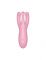Кліторальний смарт-вібратор Satisfyer Threesome 4 Pink з трьома пальчиками