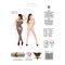 Розпродаж!!! Бодістокінг Passion BS022 white, комбінезон