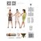 Бодістокінг Passion BS033 white, сукня-сітка на бретелях, прозора
