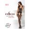 Бодістокінг Passion BS046 black, комбінезон з імітацією панчіх
