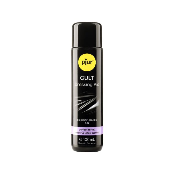 Змазка для латексу та гуми pjur Cult Dressing Aid 100 мл, для полегшення надягання фетиш-вбрання