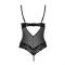 Боді з відкритими грудьми Passion Exclusive NORTH BODY XXL/XXXL, black