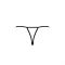 Трусики мереживні з доступом Passion Exclusive VIOLANTE THONG S/M, black