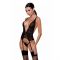 Напівпрозорий корсет Passion Exclusive MIRAJANE CORSET L/XL, black