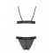 Комплект білизни Passion Exclusive GLAMISS SET L/XL, black