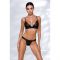 Комплект білизни Passion Exclusive GLAMISS SET L/XL, black