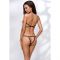 Портупея-боді зі стреп Passion Exclusive IVENA S/M, black