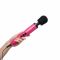 Вібромасажер DOXY Original Pink, дуже потужний, живлення 220В, пульсівні вібрації
