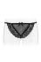 Трусики-стрінги з перлинною ниткою Fashion Secret KATIA Black