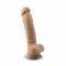 Фалоімітатор SilexD Johnny Flesh (MODEL 1 size 7in), двошаровий, силікон +Silexpan, діаметр 3,8см