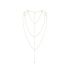Ланцюжок для спини Bijoux Indiscrets Magnifique Back and Cleavage Chain - Gold, прикраса для тіла