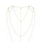 Ланцюжок для спини Bijoux Indiscrets Magnifique Back and Cleavage Chain - Gold, прикраса для тіла