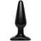 Анальна пробка Doc Johnson Smooth Classic Medium - Black, макс. діаметр 4,2 см