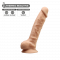 Фалоімітатор SilexD Vetus Flesh (MODEL 1 size 8in), двошаровий, силікон + Silexpan, діаметр 4,2см