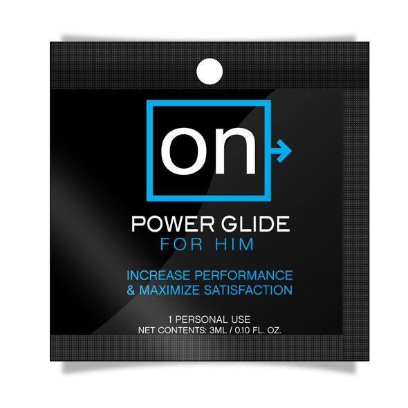 Пробник стимулювального гелю Sensuva - ON Power Glide For Him (6 мл) для суперерекції