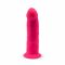 Фалоімітатор SilexD Henry Pink (MODEL 2 size 7.5in), двошаровий, силікон + Silexpan, діаметр 4,8 см