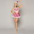 Новорічний еротичний костюм «Блискуча Шеллі» One Size Pink