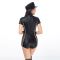 Еротичний костюм поліцейської "Сувора Лексі" One Size Black