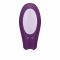 Смарт-вібратор для пар Satisfyer Double Joy Violet із широким кліторальним стимулятором