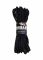 Джутова мотузка для Шибарі Feral Feelings Shibari Rope, 8 м чорна