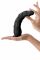 Фалоімітатор із присоскою Real Body — Real Justin Black, TPE, діаметр 4,2 см