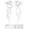 Еротичний комплект Passion AZALIA SET S/M, black