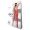 Відвертий бодістокінг з глибоким декольте Passion BS075 red