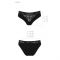 Трусики з широкою гумкою і мереживом Passion PS001 PANTIES XL, black