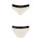 Трусики з широкою гумкою і мереживом Passion PS001 PANTIES L, ecru