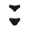 Трусики-сліпи з бавовни з еластаном Passion PS004 PANTIES M, black