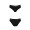 Трусики-сліпи з бавовни та еластаном Passion PS004 PANTIES S, black