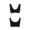 Спортивний топ з широкою гумкою Passion PS004 TOP L, black