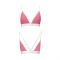 Спортивний топ з подвійними бретелями Passion PS007 TOP XL, pink
