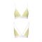 Спортивний топ з подвійними бретелями Passion PS007 TOP S, yellow