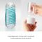 Мастурбатор Tenga Spinner 04 Pixel з пружною стимулювальною спіраллю всередині