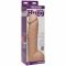 Фалоімітатор Doc Johnson Realistic Hung - Vanilla, Vac-U-Lock, діаметр 7 см