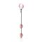 Металеві вагінальні кульки Rosy Gold - Nouveau Kegel Balls, маса 376 г, діаметр 2,8 см