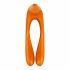 Вібратор на палець Satisfyer Candy Cane Orange
